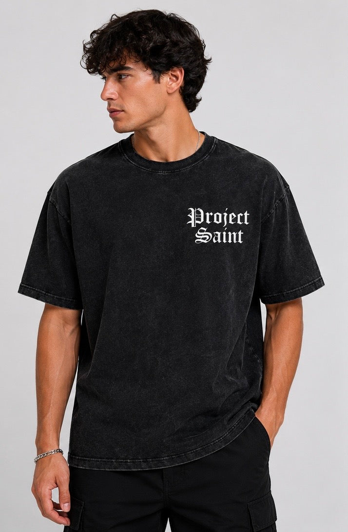 Project Saint Members Only Tee Black